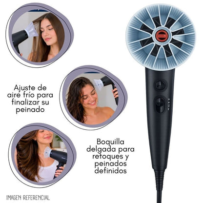 Secadora de Cabello 2100 W con Turmalina PHILIPS BHD360