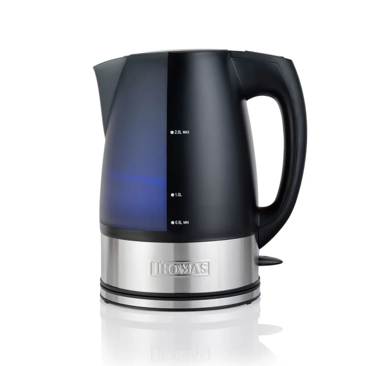 Hervidor Eléctrico 2 L 2200 W Acero Inoxidable THOMAS TH-4800
