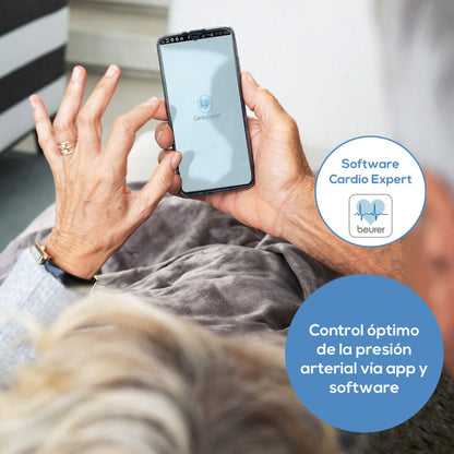 Tensiómetro Digital de Brazo con ECG y Bluetooth BEURER BM 95