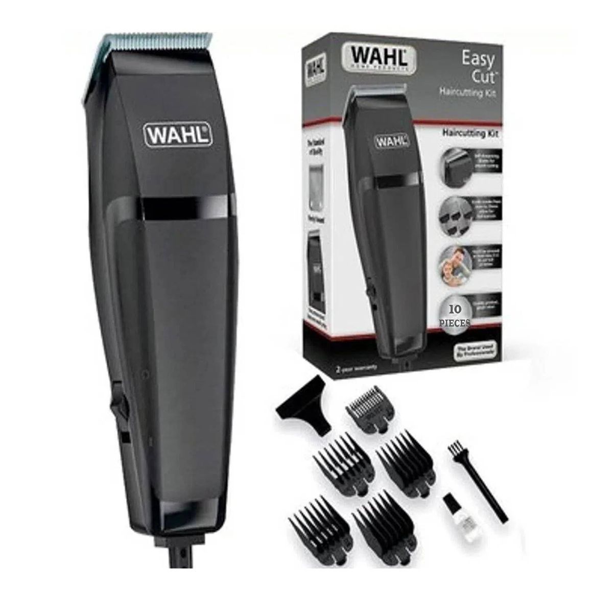 Cortadora de Cabello Easy Cut con Peines Guía WAHL 09314-3218