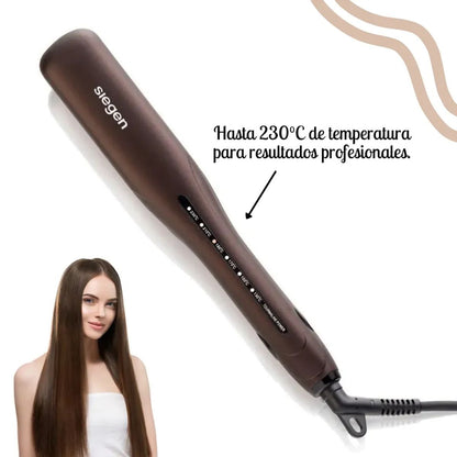 Plancha Alisadora Instant Shine Titanio 230 °C SIEGEN SG-4751