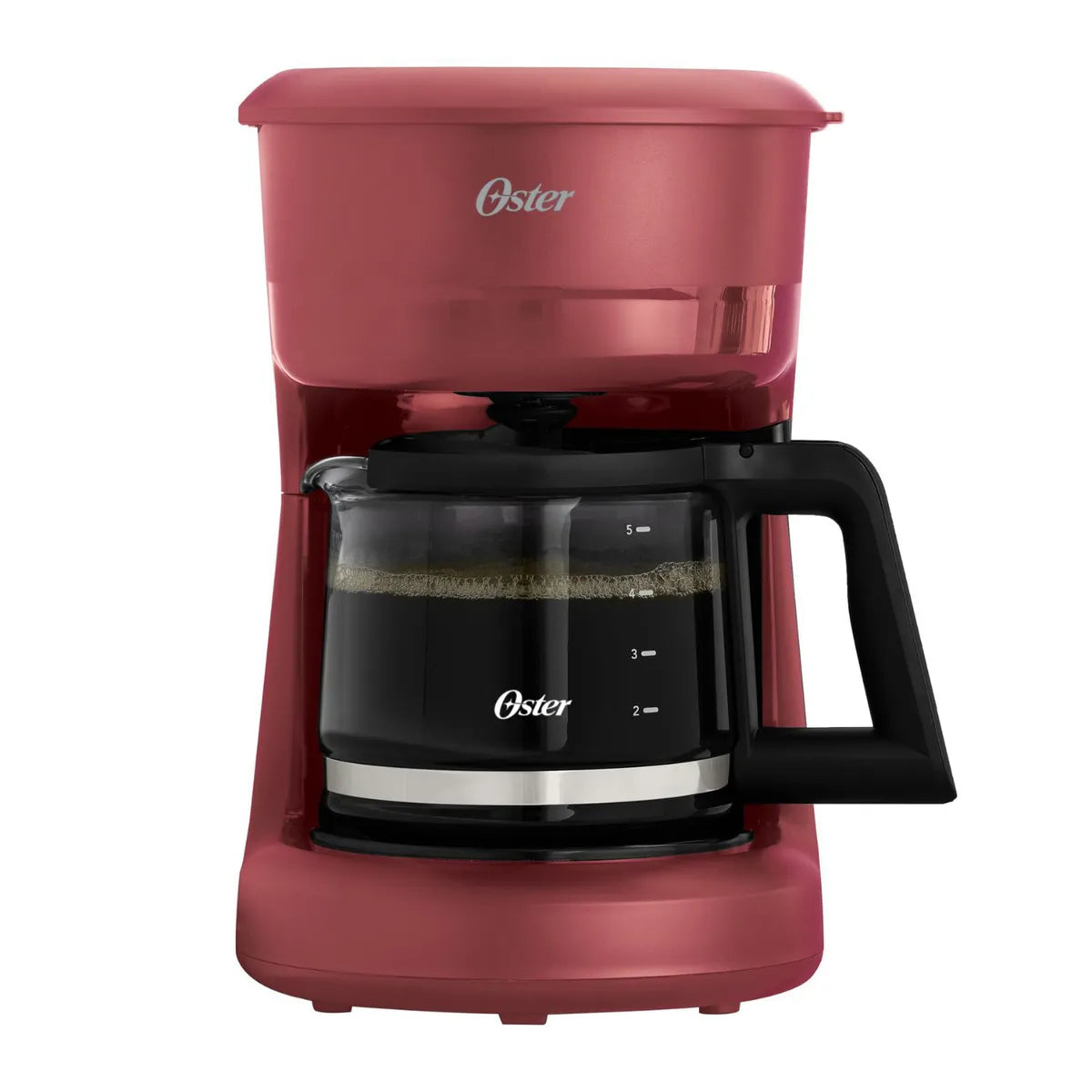 Cafetera Eléctrica 5 Tazas con Filtro Permanente Roja OSTER BVSTDCS51B