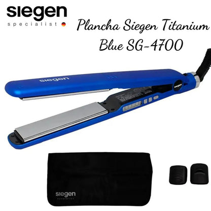 Plancha Alisadora Titanium Placas Flotantes 230 °C SIEGEN SG-4700