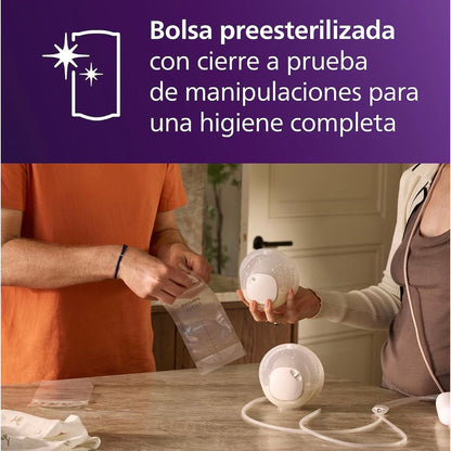 Bolsas Preesterilizadas para Leche Materna 180 ml x25 PHILIPS AVENT SCF603/25