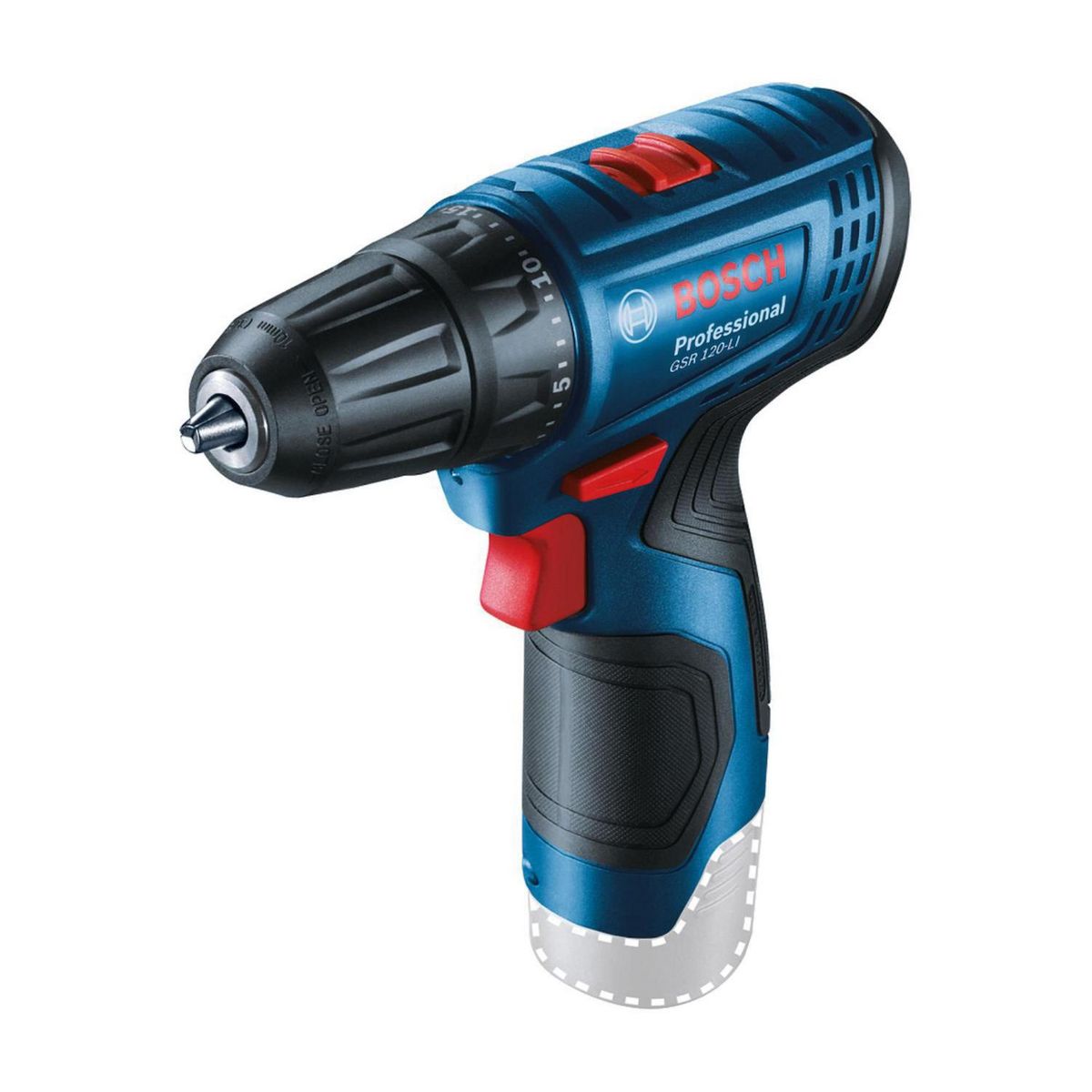 Taladro Atornillador Inalámbrico 12 V 3/8" BOSCH GSR 120-LI