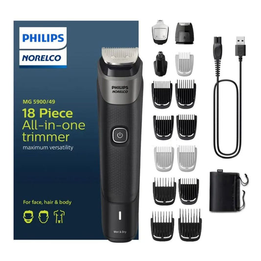Recortadora Multigroom 5000 Todo en Uno PHILIPS NORELCO MG5900/49