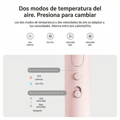 Secadora de Cabello Compacta Plegable 1600 W con Iones XIAOMI H101