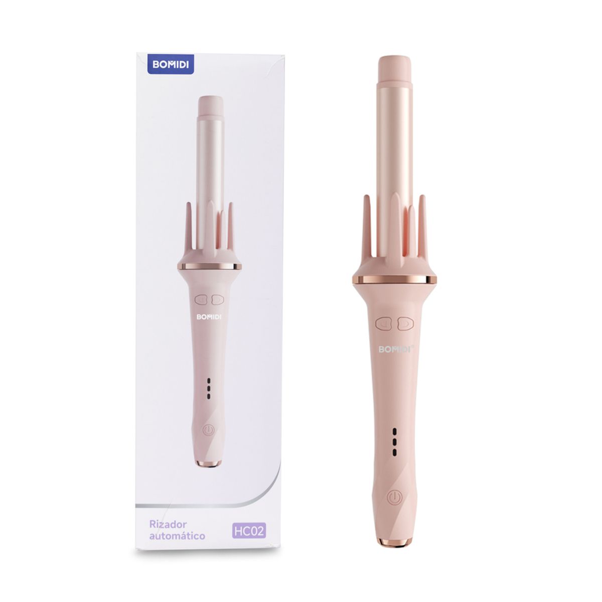 Rizador Automático de Cabello Cerámico 3 Temperaturas BOMIDI HC02
