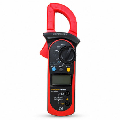 Pinza Amperimétrica Digital 600 A 600 V PRASEK PR-202A