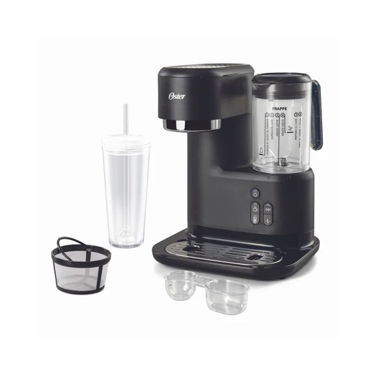 Cafetera Frappé 3 en 1 con Licuadora Integrada OSTER BVSTDC03B