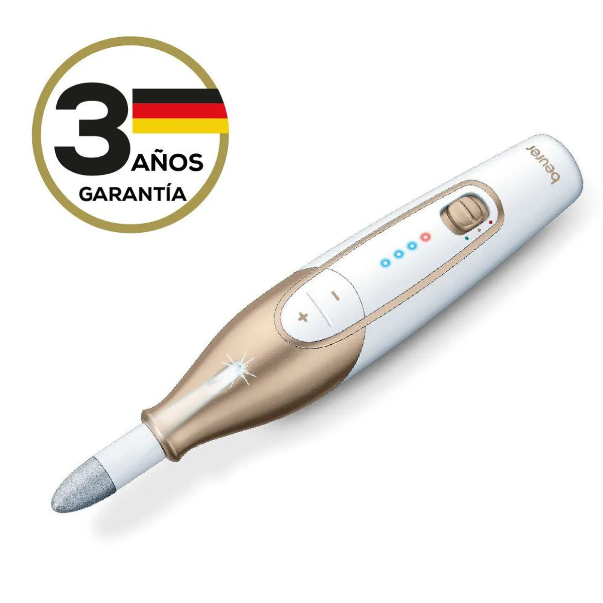 Set de Manicura y Pedicura Inalámbrico con Luz LED BEURER MP 64