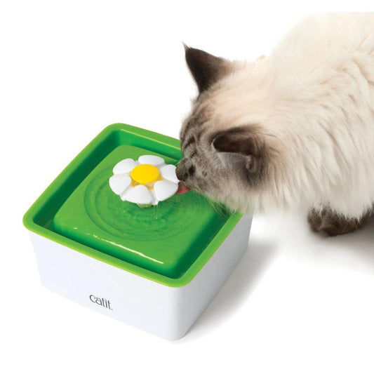 Fuente de Agua para Gatos Mini Flower Fountain 1.5 L CATIT