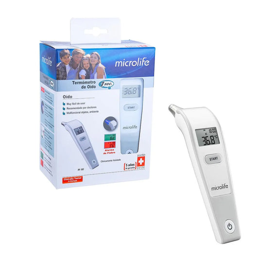 Termómetro de Oído Infrarrojo 3 en 1 MICROLIFE IR 100