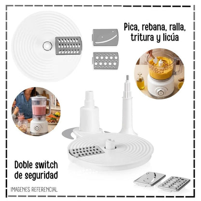 Licuadora y Procesadora de Alimentos 900 W 1.5 L THOMAS TH-9170B