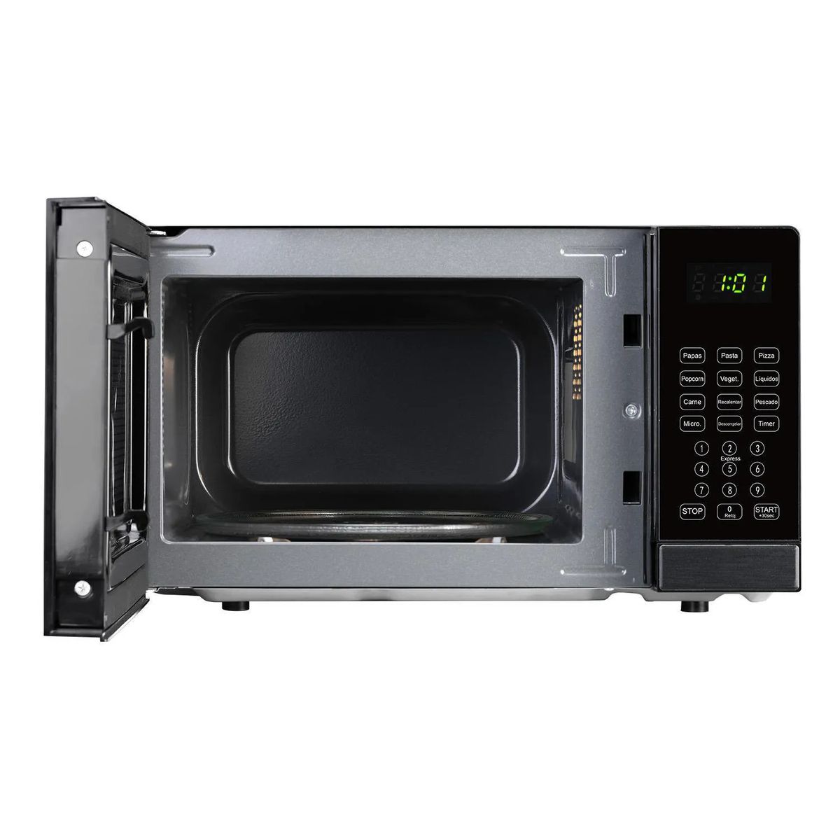 Horno Microondas Digital 20 L 700 W Plateado THOMAS TH-MW20DN