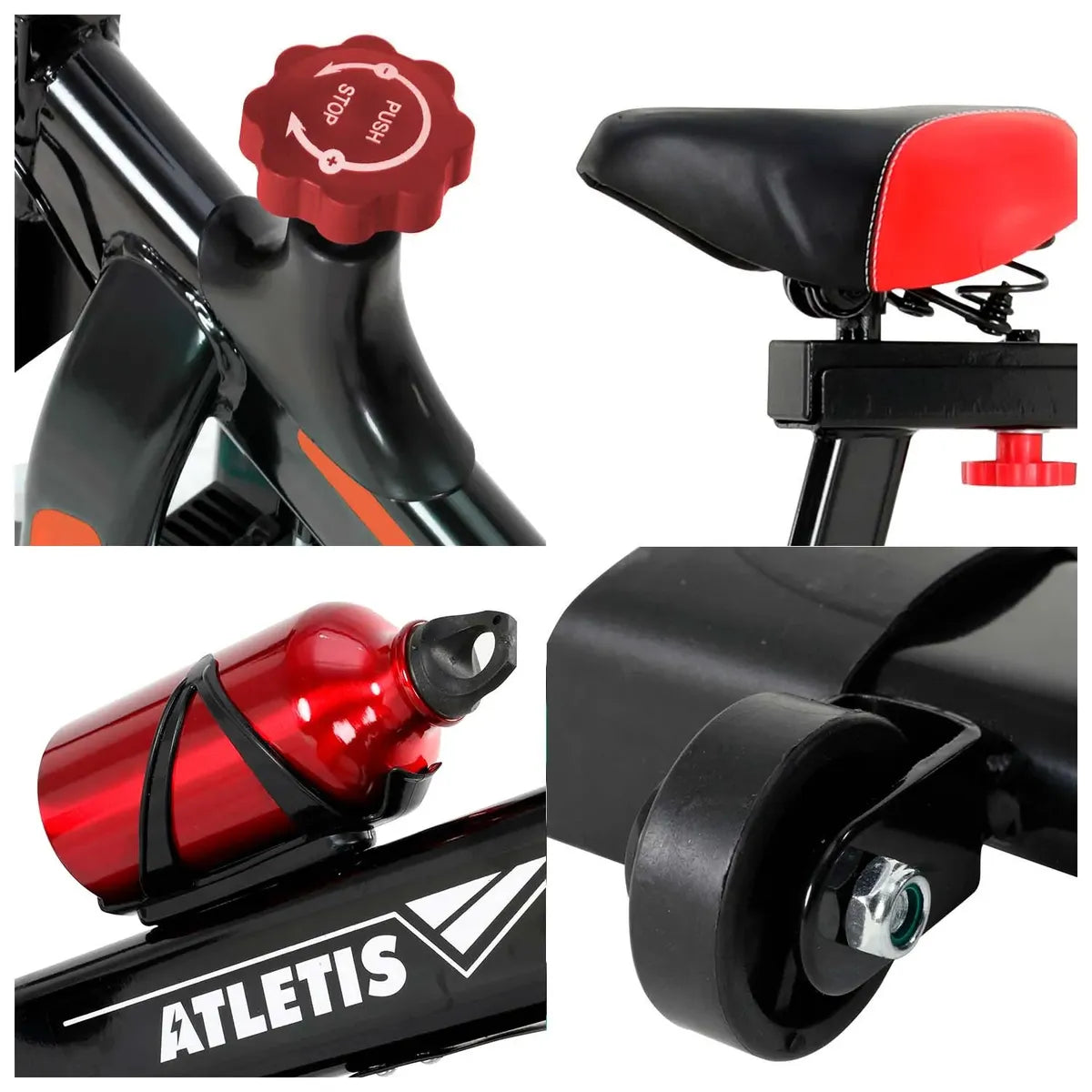 Bicicleta Spinning Volante 6 kg 8 Niveles ATLETIS K300