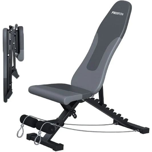 Banca Multifuncional Plegable para Entrenamiento PROIRON PRO-I