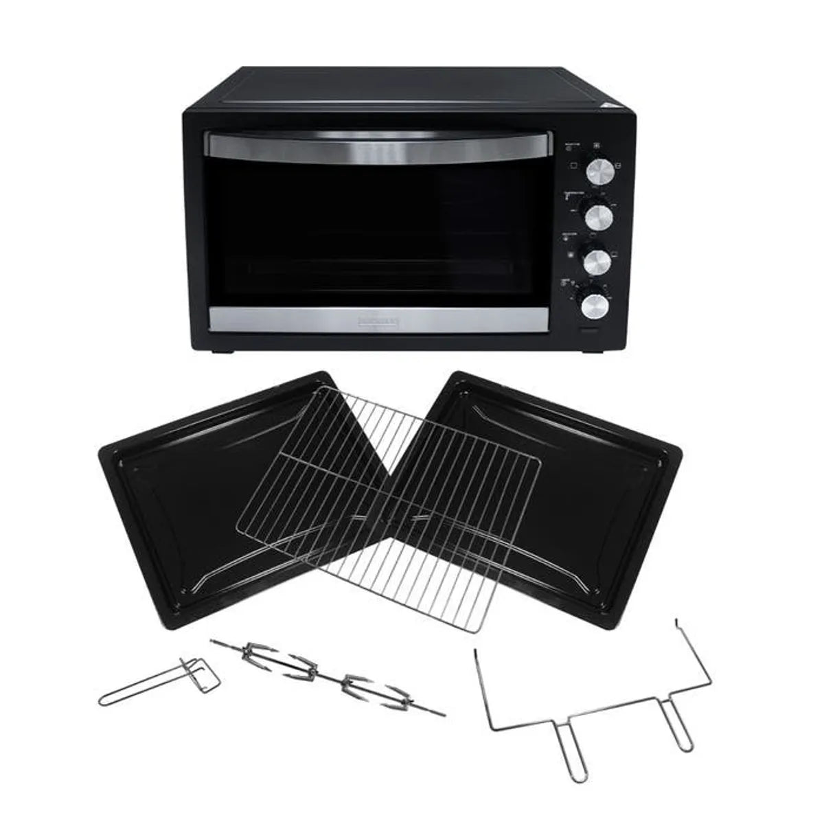 Horno Eléctrico 75 L con Convección y Spiedo 2200 W THOMAS TH-75N01