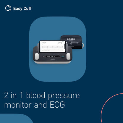 Monitor de Presión Arterial con ECG Complete 2 en 1 OMRON HEM-7530T-E3