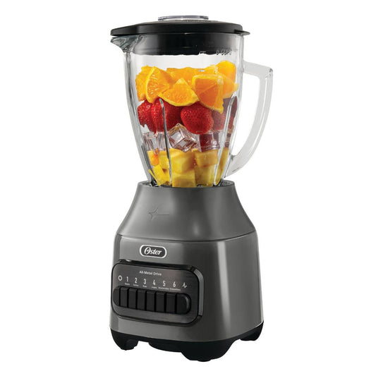 Licuadora 1.5 L 600 W 6 Velocidades Jarra de Vidrio OSTER BLSTPEG-GPB