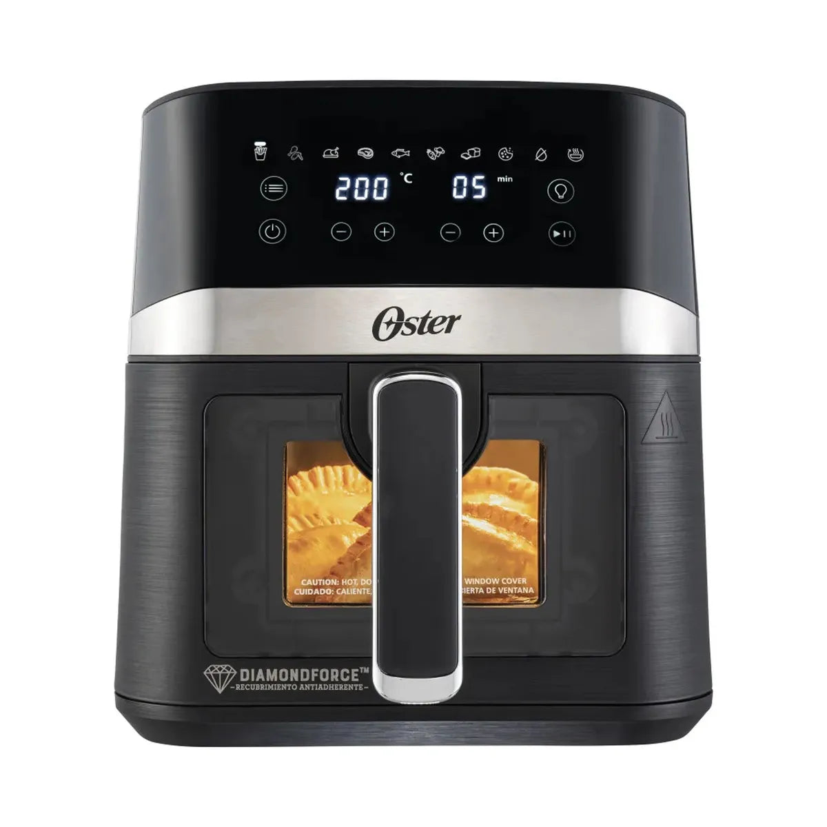 Freidora de Aire Digital 4 L DiamondForce con Ventana OSTER CKSTAF40WDDF