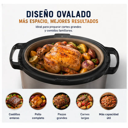 Multi-Olla Rápida Ovalada 5.7 L 15 Funciones Bioceramic OSTER CKSTPCECOV57