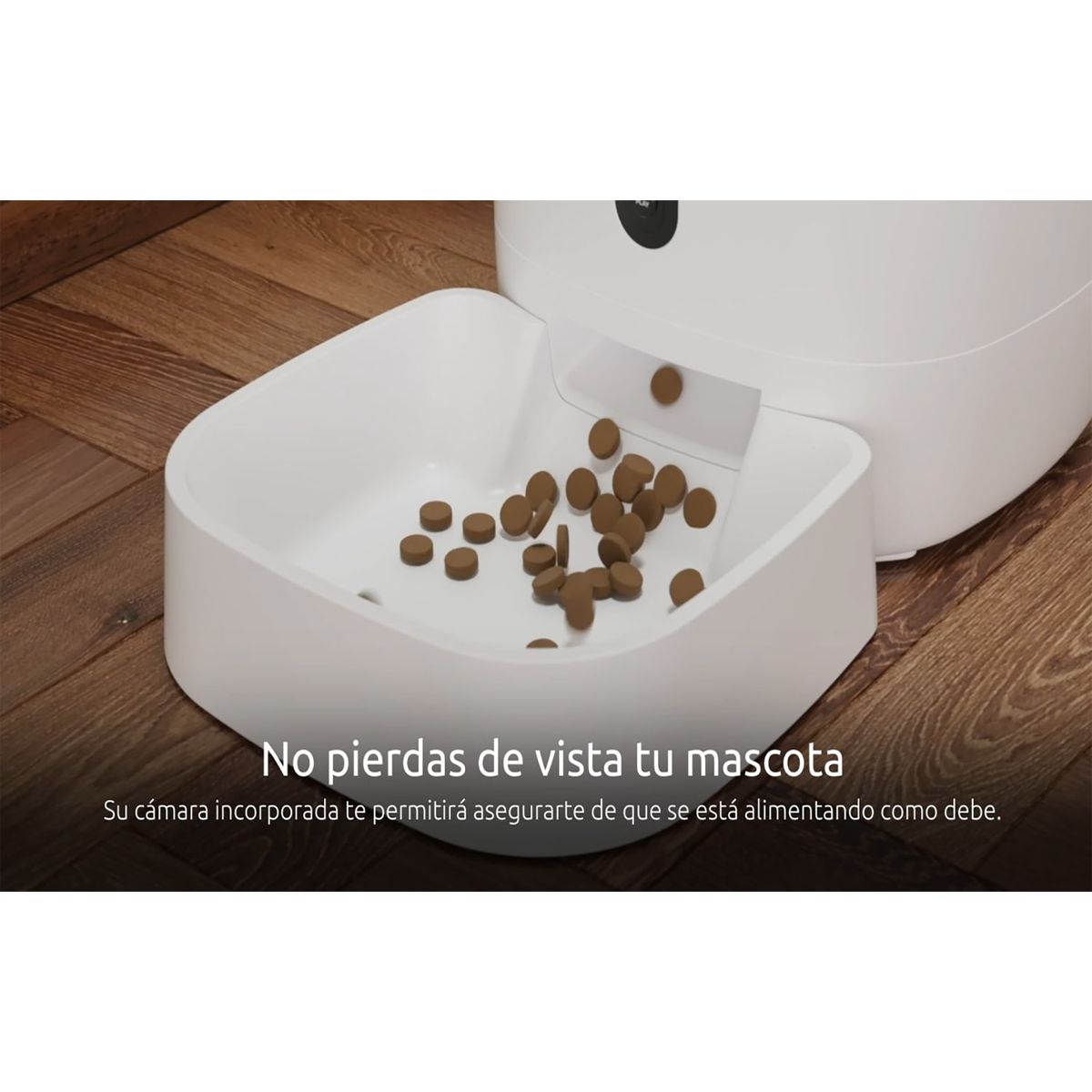 Dispensador Inteligente de Alimento para Mascotas con Cámara 2K NEXXT NHA-P610