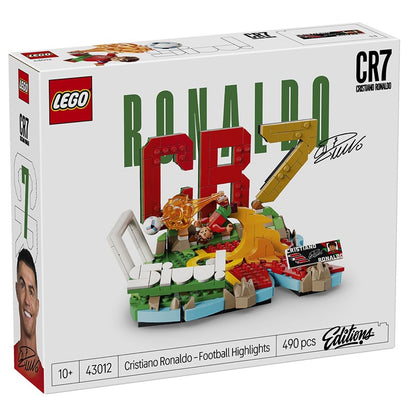 Set de Construcción Cristiano Ronaldo Momentos Destacados 490 Piezas LEGO Editions 43012