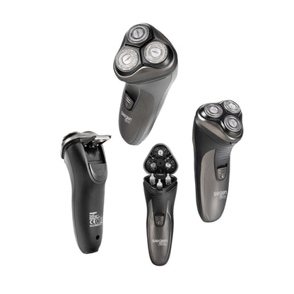 Set Afeitadora y Cortapelo Multistyler 4 en 1 Recargable SIEGEN SG-8440C01