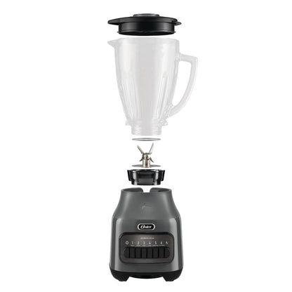 Licuadora 1.5 L 600 W 6 Velocidades Jarra de Vidrio OSTER BLSTPEG-GPB
