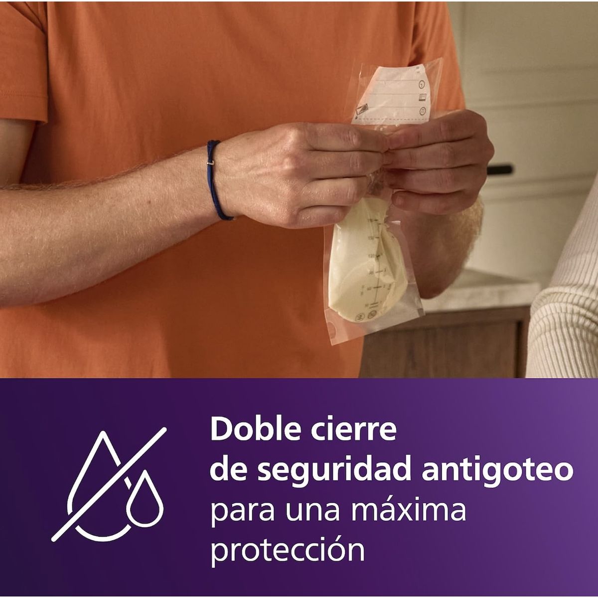 Bolsas Preesterilizadas para Leche Materna 180 ml x25 PHILIPS AVENT SCF603/25