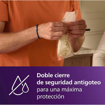 Bolsas Preesterilizadas para Leche Materna 180 ml x25 PHILIPS AVENT SCF603/25