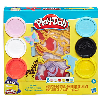 Set de Masa Moldeable Fundamentals 6 Botes PLAY-DOH E8530
