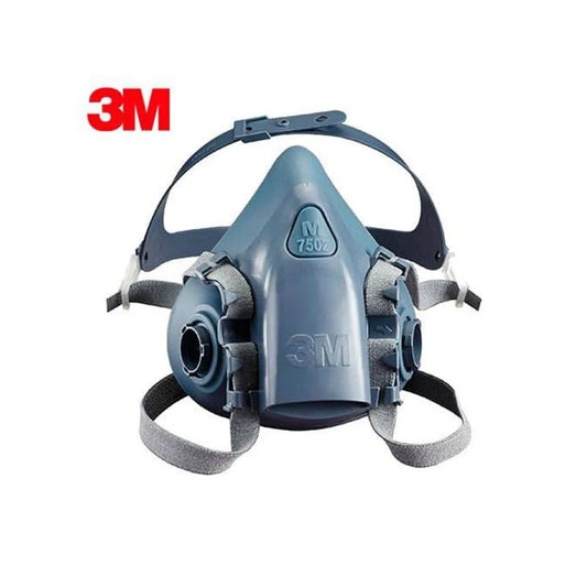 Respirador Reutilizable de Media Cara de Silicona Talla M 3M 7502