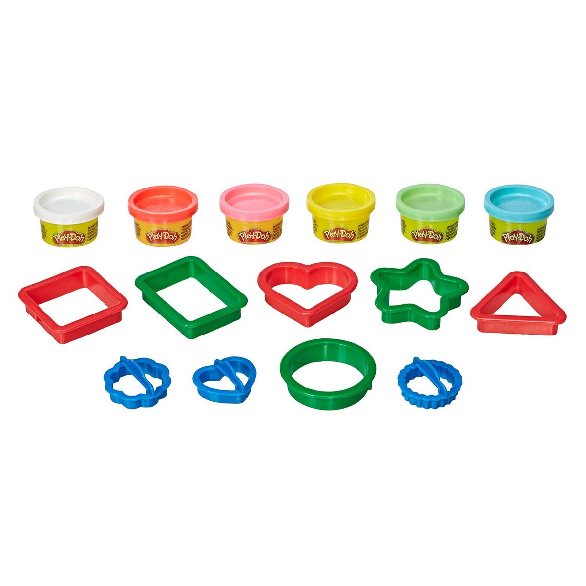Set de Masa Moldeable Fundamentals 6 Botes PLAY-DOH E8530
