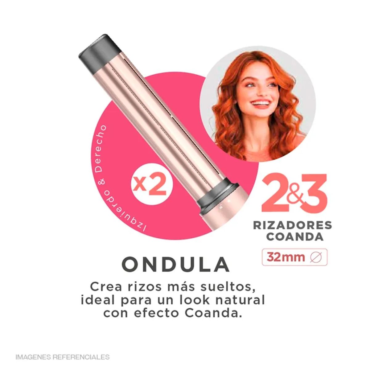Multistyler 4 en 1 Seca, Alisa y Ondula Motor Brushless GAMA UniQ Aura