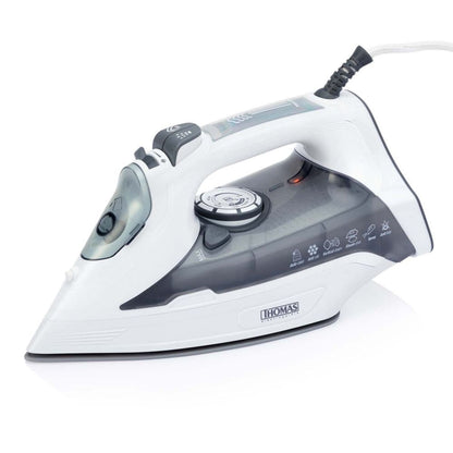 Plancha a Vapor 2200 W con Base Antiadherente THOMAS TH-7060