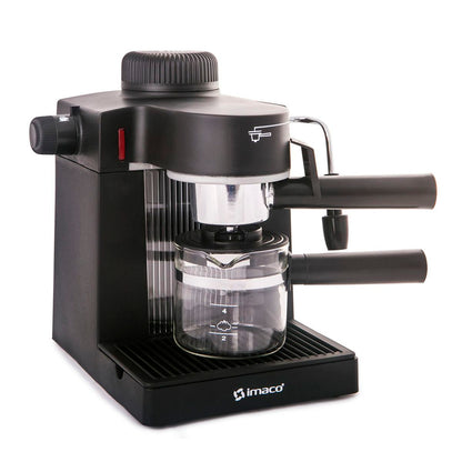 Cafetera Espresso y Capuccino 5 Bares 4 Tazas IMACO IECM5B