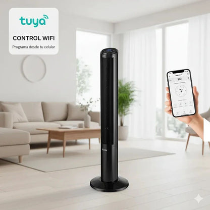 Ventilador de Torre WiFi 40 W con Control Remoto KENDAL KVT-K4007