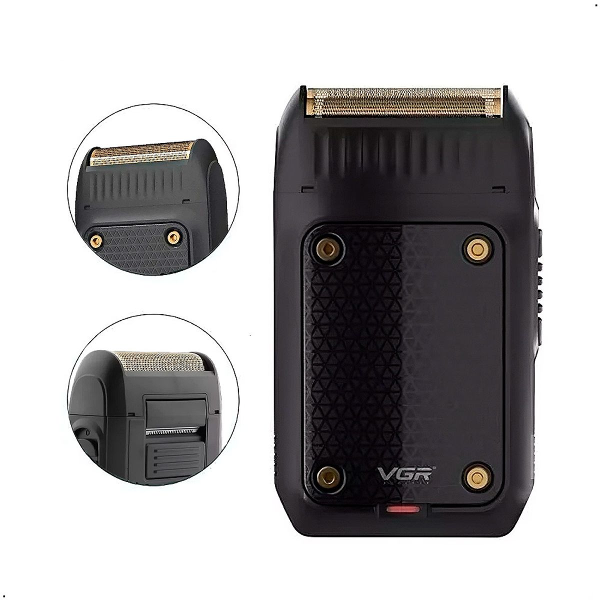 Afeitadora Mini Shaver Patillera Recargable VGR V-353