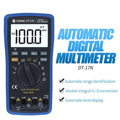 Multímetro Digital Autorango 1000 V con Termocupla SUNSHINE DT-17N