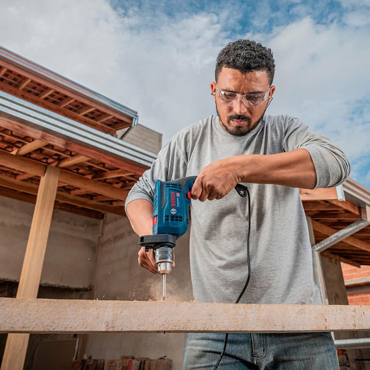 Taladro Percutor 1/2" 750 W BOSCH GSB 13 RE